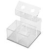AmeriCan Goods Dental Impression Guns Organizer Clear Acrylic Holds Dental Guns & Mixing Tips (2 Hold) view 4