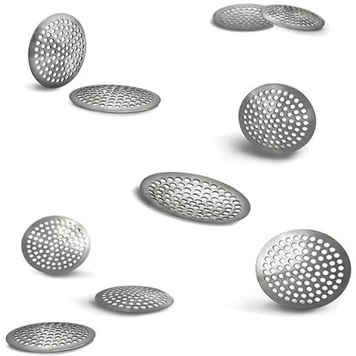 Beamer Curved Stainless Steel Screen - 0.625 (5/8 in) 10 Count Bag