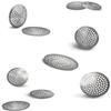 Beamer Curved Stainless Steel Screen - 0.625 (5/8 in) 10 Count Bag view 1