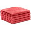 ERC Wiping Products Red Microfiber Towels, Highly Absorbent, Long Lasting, Lint-Free Cleaning Towels - 50 Pack (14in x 14in) view 1