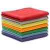 ERC Wiping Products Red Microfiber Towels, Highly Absorbent, Long Lasting, Lint-Free Cleaning Towels - 50 Pack (14in x 14in) view 4