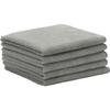 ERC Wiping Products Gray Microfiber Towels, Highly Absorbent, Long Lasting, Lint-Free Cleaning Towels - 50 Pack (14in x 14in) view 1