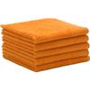ERC Wiping Products Orange Microfiber Towels, Highly Absorbent, Long Lasting, Lint-Free Cleaning Towels - 50 Pack (14in x 14in) view 1
