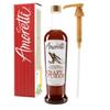 Amoretti - Vanilla Bean Craft Puree 750 ml, Perfect for flavoring Cocktail, Brewing, Beer, Wine, alcoholic beverages, and Mocktail, Drink Mix, Mixers, Made of Real Fruit, No Preservatives, with Pump view 1