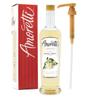 Amoretti - Premium Jasmine Syrup, 94 Servings Per Bottle (750 ml), with Pump for Flavoring Coffees, Cocktails, and other Beverages, Gluten Free, GMO/GEO Free, Preservative Free view 1