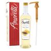 Amoretti - Premium Papaya Syrup, 94 Servings Per Bottle (750 ml), with Pump for Flavoring Coffees, Cocktails, and other Beverages, Gluten Free, GMO/GEO Free, Preservative Free
