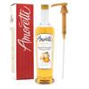 Amoretti - Premium Toasted Marshmallow Syrup, 94 Servings Per Bottle (750 ml), with Pump for Flavoring Coffees, Cocktails, and other Beverages, Gluten Free, GMO/GEO Free, Preservative Free view 1