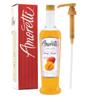 Amoretti - Sugar Free Mango Syrup, 94 Servings Per Bottle (750 ml), with Pump for Flavoring Coffees, Cocktails, and other Beverages, Gluten Free, GMO/GEO Free, Preservative Free view 1