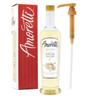 Amoretti - Premium Rock Candy Syrup, 94 Servings Per Bottle (750 ml), with Pump for Flavoring Coffees, Cocktails, and other Beverages, Gluten Free, GMO/GEO Free, Preservative Free view 1