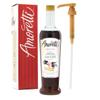 Amoretti - Premium Madagascar Bourbon Vanilla Bean Syrup, 94 Servings Per Bottle (750 ml), with Pump for Flavoring Coffees, Cocktails, and other Beverages, Gluten Free, GMO/GEO Free, Preservative Free view 1