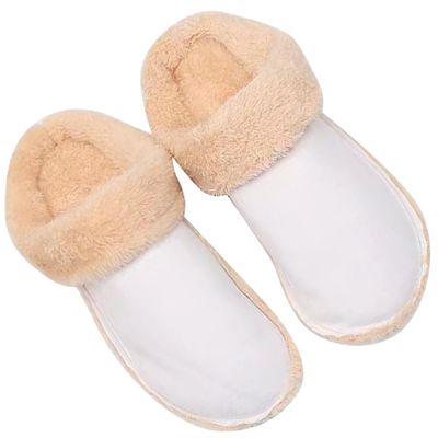 1Pair Slipper Liners for Women Warm Soft Insoles for Shoes Cozy Replacement Shoe Inserts Fuzzy Deformation Resistant Liner for Winter Footwear