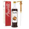 Amoretti - Premium Dulce De Leche Syrup, 94 Servings Per Bottle (750 ml), with Pump for Flavoring Coffees, Cocktails, and other Beverages, Gluten Free, GMO/GEO Free, Preservative Free view 1