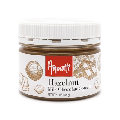 Amoretti - Hazelnut Milk Chocolate Spread - 11 oz