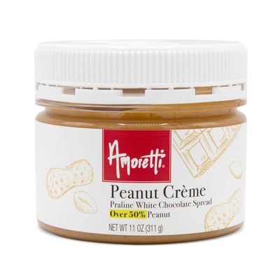 Amoretti - Peanut Praline White Chocolate Spread - 11 oz