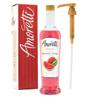 Amoretti - Premium Watermelon Syrup, 94 Servings Per Bottle (750 ml), with Pump for Flavoring Coffees, Cocktails, and other Beverages, Gluten Free, GMO/GEO Free, Preservative Free view 1