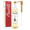 Amoretti - Premium Wine Blossom Syrup, 94 Servings Per Bottle (750 ml), with Pump for Flavoring Coffees, Cocktails, and other Beverages, Gluten Free, GMO/GEO Free, Preservative Free view 1