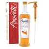 Amoretti - Sugar Free Pumpkin Pie Syrup, 94 Servings Per Bottle (750 ml), with Pump for Flavoring Coffees, Cocktails, and other Beverages, Gluten Free, GMO/GEO Free, Preservative Free view 1