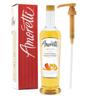 Amoretti - Premium Grand Orange Syrup, 94 Servings Per Bottle (750 ml), with Pump for Flavoring Coffees, Cocktails, and other Beverages, Gluten Free, GMO/GEO Free, Preservative Free view 1