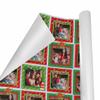 Personalized Christmas Gift Wrapping Paper - Custom Photo Name Text Wrapping Paper, Customized Gift Wrap for Adults Kids Boys Girls Friend Christmas Anniversary Birthday, Made in USA (58"x 23") view 2