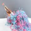 Amsthow Basket Filler Pink and Blue Crinkle Paper 1/2 LB Gift Box Basket Wrap Cut Shredded Raffia Grass Stuffing for Boy or Girl Box Birthday Decoration Filling Valentine's Day view 2