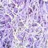 Amsthow Shredded Paper Gift Basket Stuffing 1/2 LB Diamond White and Purple Crinkle Cut Box Wrap Filler Basket Raffia Grass for Easter Valentine's Day Decoration view 1