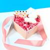 Amsthow Red and White Crinkle Paper Filler Shredded Paper Cut 1/2 LB Gift Basket Box Wrap Basket Raffia Grass Stuffing for Valentine Day Easter Birthday Decoration Wedding view 3
