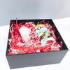 Amsthow Red and White Crinkle Paper Filler Shredded Paper Cut 1/2 LB Gift Basket Box Wrap Basket Raffia Grass Stuffing for Valentine Day Easter Birthday Decoration Wedding view 4
