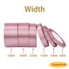 homeemoh Satin Fabric Ribbon Roll 25 Yards x 10mm Fabric Ribbon Decorative Packing Ribbons for Gift Wrapping DIY Bows Sewing Crafts (Glod) view 2