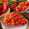 Chinese Specialties,Homemade Pickles,Spicy Crispy Dried Radish,Pickled Vegetable,Chili Sauce,seasoning side dishes,Ready to eat Spicy Snack,Mixed Noodles Sauce (Color-pepper Chili Sauce, 1 can) view 3