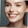 1 Set Vampire Dentures Manicure Kit Gemstones Decor Fake Teeth Tooth Crystals Gems Jewelry White Rhinestones Oral Care view 4