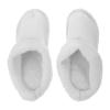 Didiseaon 2 Pairs Inner Fur Insert Lining Shoes Insoles for Clogs Replacement Warm Furry Liners White Size 37-38 view 1