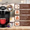 Bostons Best - Definitely Dark Roast Bold & Rich Gourmet Coffee Compatible with Keurig Coffee Maker, 1 Count (72 Single Serve Cups) view 4