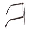 Calabria Ernest 4908 Round Blue Light Blocking Reading Glasses +2.25 Gloss Black Men Women view 2