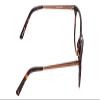 Calabria Esq 1503 Oval Reading Glasses +2.50 Tortoise Havana Brown Gold Men Women view 3