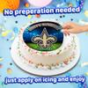 7.5x Inch Edible Cake Toppers  Orleans Themed Birthday Party Collection of Edible Cake Decorations view 4