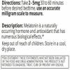 SIERRA LIFE SCIENCES Melatonin | Natural Sleep Aid Bulk Powder | Custom Dose 2mg - 5mg Replace Capsules (40g - 20,000 Doses) view 2