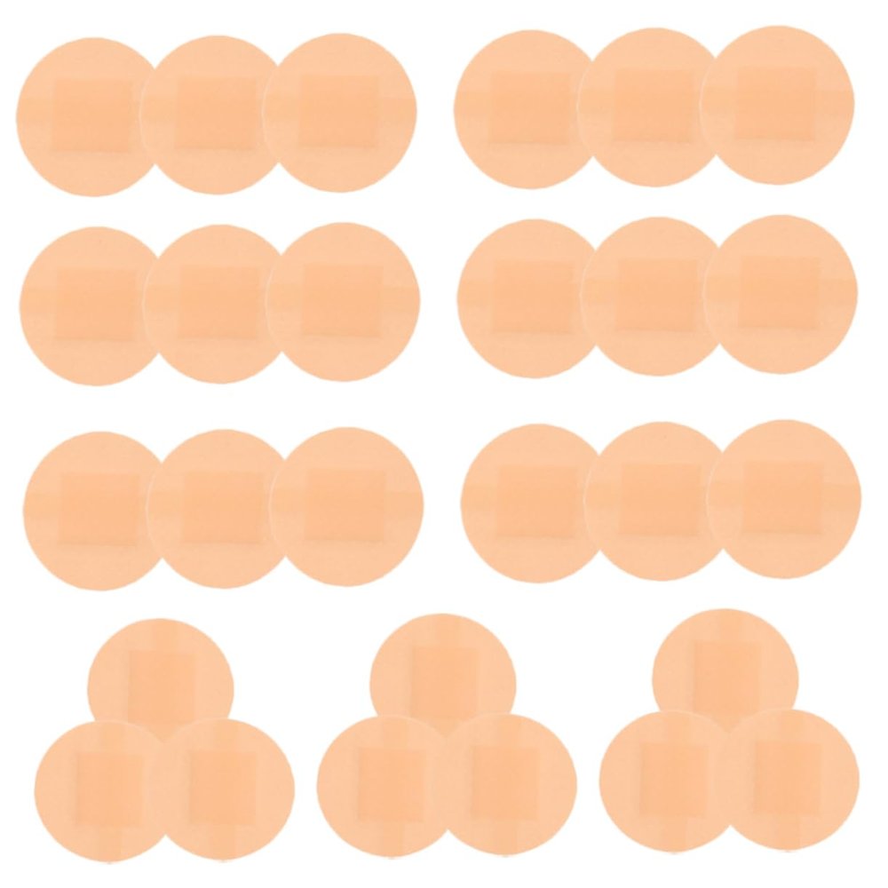 200pcs Breathable Round Wound Bandages Adhesive Patches for Wound Care Comfortable for and Everyday Use