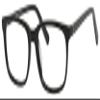Calabria Esq 1511 Rectangular Blue Light Blocking Reading Glasses +0.00 Black Men Women view 1
