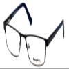 Calabria Esq 1523 Rectangular Reading Glasses +3.50 Navy Blue Men Women view 1