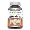 Amazing Formulas Nattokinase Dietary Supplement 100 mg Veggie Capsules Supplement | 2000 FU Enzyme Activity | Non-GMO | Gluten Free | Made in USA (180 Count) view 1