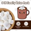 FireStix 3 Pounds of Campfire Large White Marshmallows - Made with Natural Vanilla, No Artificial Flavors - Great for Campfires, S'mores view 3