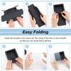 BENECREAT 12 Packs Kraft Paper Gift Boxes, Jewelry Drawer Boxes Black Proposal Boxes with PVC Windows Cover 5x4x1.7 for Party Favor Treats, Bakery, Jewelry, Gift Packaging view 4