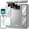 RunStar Digital Bathroom Scale for Body Weight, Body Fat, BMI 28 Measurements, Innovative 8-Electrode Smart Scales FSA&HSA Eligible with Voice Prompt Function High Accurate Bluetooth Weight Machine view 1