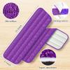 18 Pack Reusable Mop Pads Compatible with Swiffer PowerMop, Wood Floor Pads Microfiber Mop Replacement Refills Machine Washable for All Floor Surfaces view 3