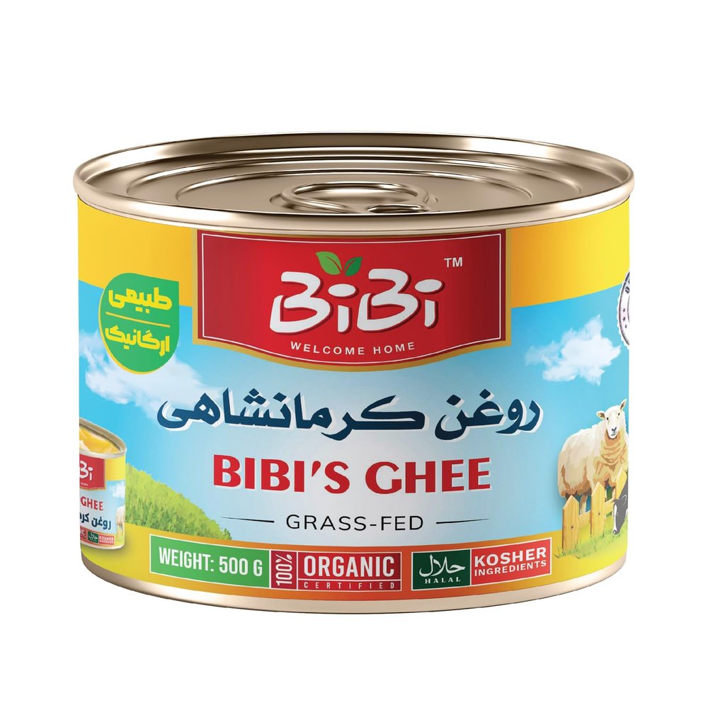 Grass fed Ghee , organic ghee , non GMO , ghee , Kermanshahi Ghee, Roghan e kermanshahi , Bibi's Ghee Pure ,   , Clarified Butter , butter ghee , imported ghee, 100% Nutral , bibi ghee, original ghee, pasture raised, pure ghee , ori