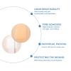300pcs Adhesive Spot Bandage Three Styles Flexible Fabric Round Adhesive Bandages 0.87 Inch Diameter Beige Skin Round Bandage for Wound Care and Hides Skin Spots Ideal for Small Incisions view 3