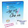 HEAL-CHECK 10 Count Pregnancy Tests with Cups, Bulk Pregnancy Test Strips for Detection at Home, Over 99% Accuracy, Individually Wrapped Fertility Tests, Extra-Wide 5mm HCG Tests, Pruebas De Embarazo view 1