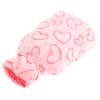 KALLORY Hot Water Bag Cover Wear-Resistant Portable and Removable Insulation for Comfortable Use Decorative Design Heart for Neck Shoulder and view 1