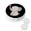 Kawaii Cute Elephant Contact Lens Travel Kit Portable Cute Contact Box with Mirror for Daily Outdoor view 1