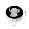 Kawaii Cute Elephant Contact Lens Travel Kit Portable Cute Contact Box with Mirror for Daily Outdoor view 2